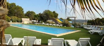 ZEcamping 3* familial toboggans locatif BBQ 24m2 5 pers