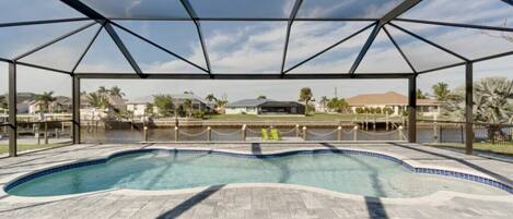 Una piscina climatizada