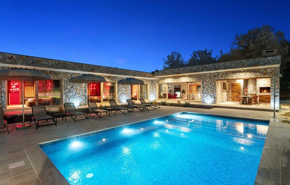 Piscine chauffée