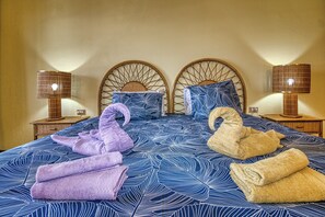 2 chambres, fer et planche à repasser, Wi-Fi, draps fournis