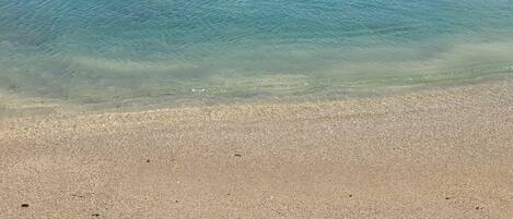 Beach nearby, sun-loungers