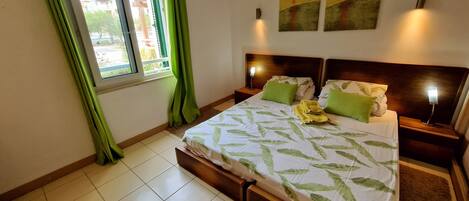 1 bedroom, in-room safe, travel cot, WiFi