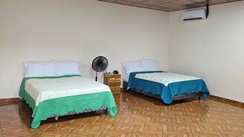 Deluxe Double Room, 2 Double Beds, Patio | Iron/ironing board (on request), free WiFi