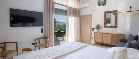 1 Schlafzimmer, Bügeleisen/Bügelbrett, kostenloses WLAN, Bettwäsche