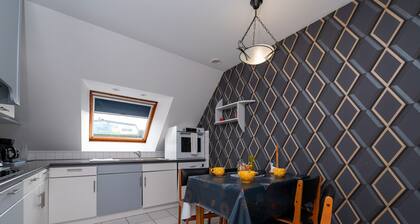 Holiday Home 'Entre Terre Et Mer' with Private Terrace, Private Garden and Wi-Fi