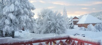 Chalet '331 - Village Nordique' with Mountain View, Shared Pool and Private Terrace