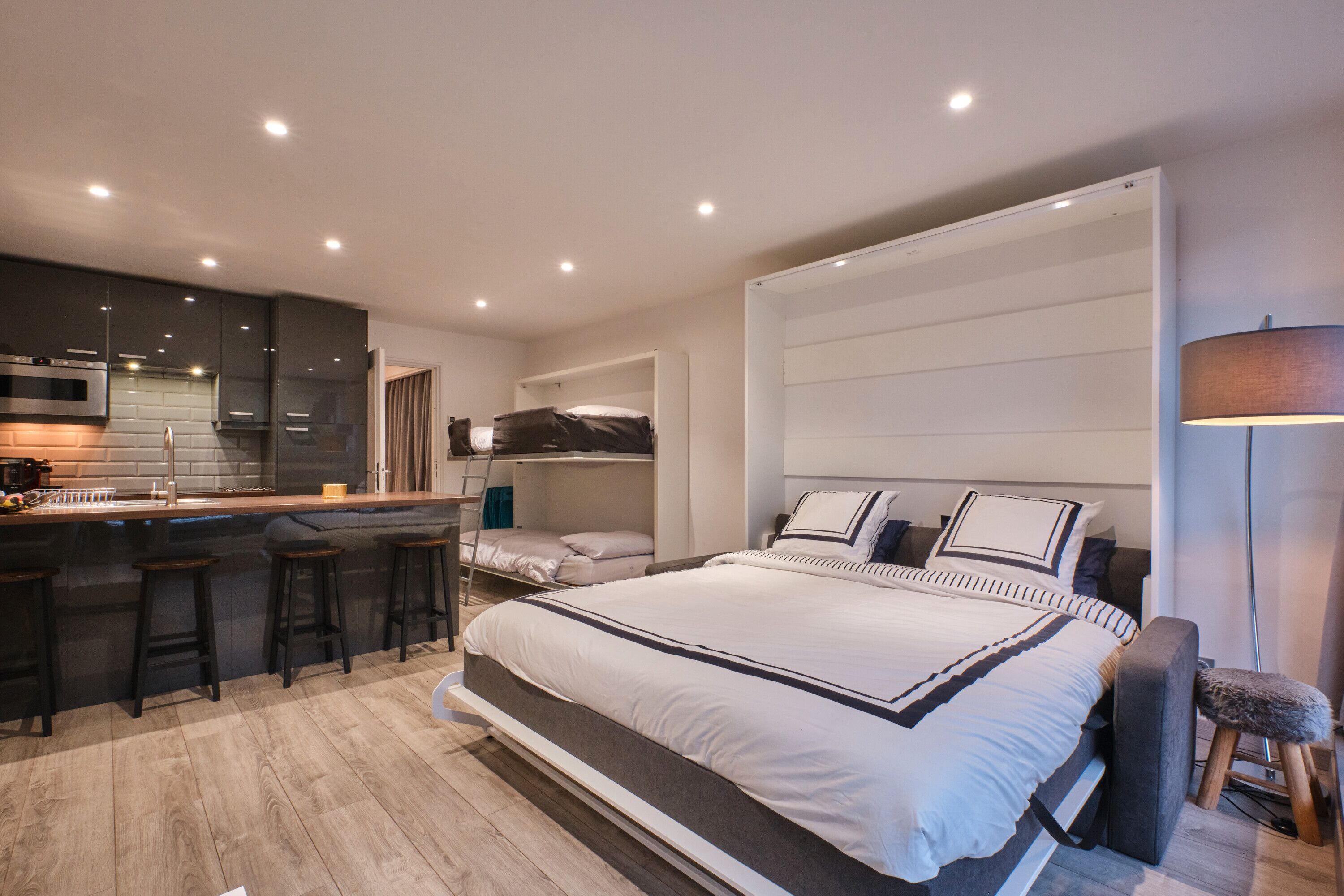 1 makuuhuone, silitysrauta/-lauta, ilmainen Wi-Fi