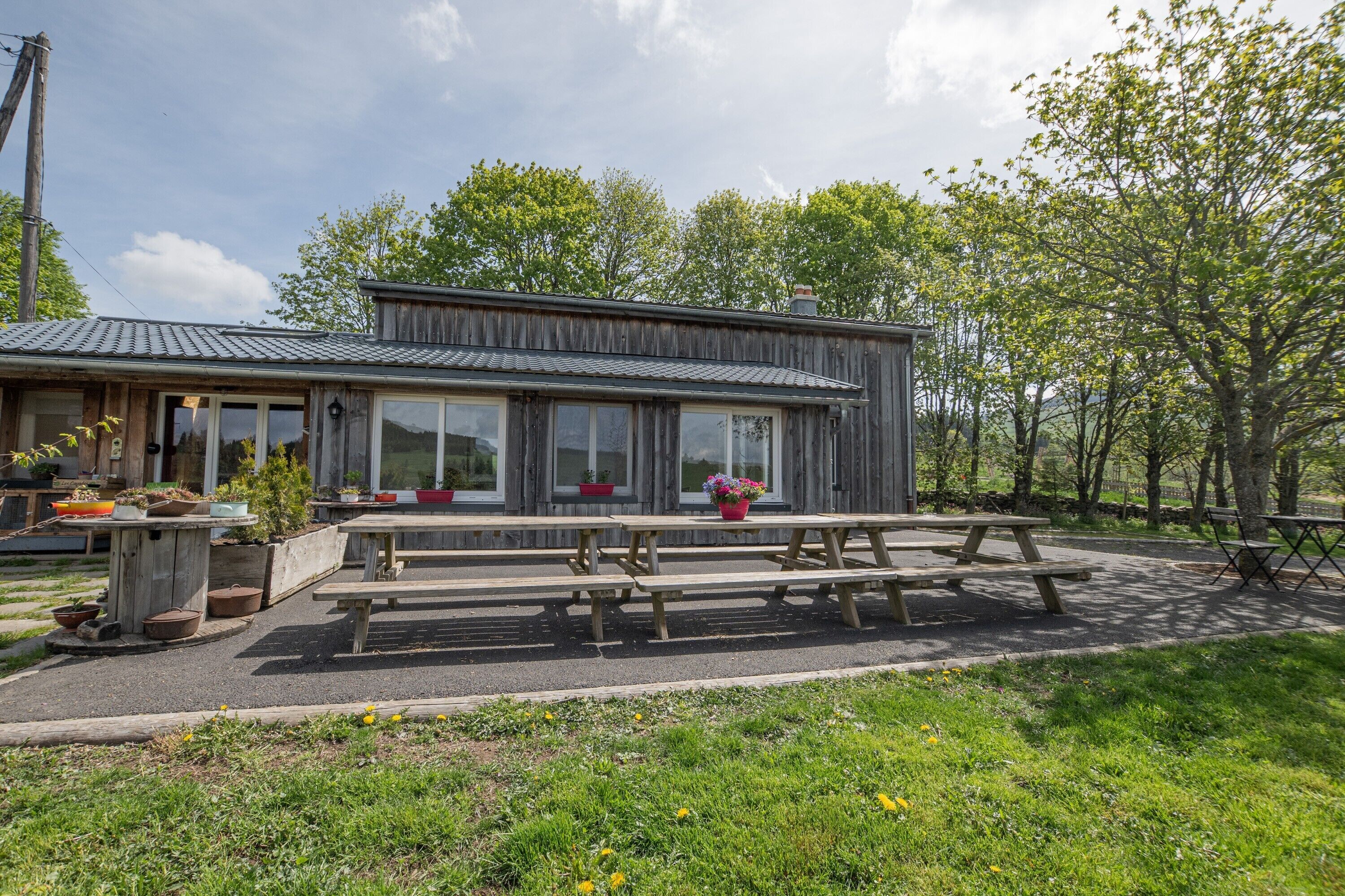 Udendørs spisemuligheder