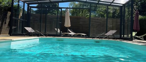 Una piscina climatizada