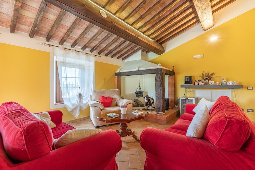 Zimmer Papavero Mit Bergblick, Gemeinschaftspool Und Wlan - Pienza