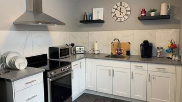 Microwave, oven, stovetop