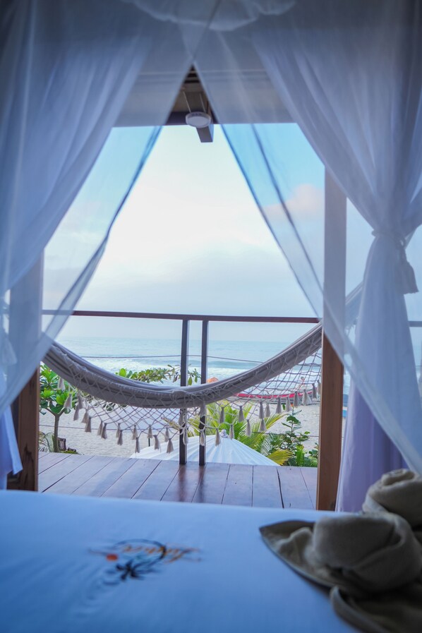 Chambre Double Luxe, balcon, vue mer