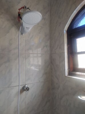 Shower, soap