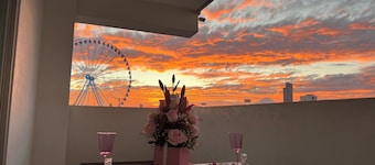 With terrace in front of the Star of Puebla