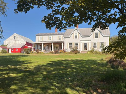 Large Historic Farmhouse on Farm - Wood Stove, Fire Pit & Scenic Views