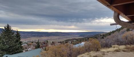Vue depuis l’hébergement