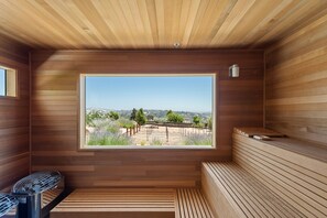 Sauna - Secluded Wine Country Luxury | Vineyard Views, Saltwater Pool, Sauna, Game Room (Santa Rosa)