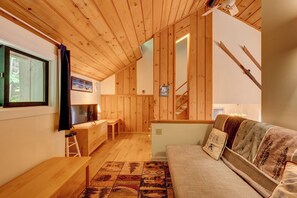 TV connectée, cheminée