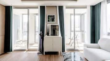 Panoramic Double Room | 1 bedroom, Egyptian cotton sheets, premium bedding