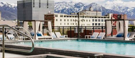 Una piscina climatizada