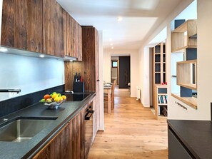 Fridge, oven, dishwasher, cookware/dishes/utensils - Rousserolles 2 by Interhome (Verbier)