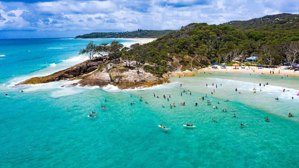 Beach - Aqua - Straddie’s Best View: Bay, Brissy & Beyond! (Dunwich)