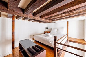 1 室のベッドルーム、WiFi、ベッドシーツ