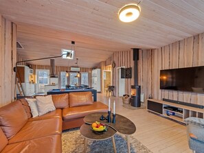 Tv och eldstad