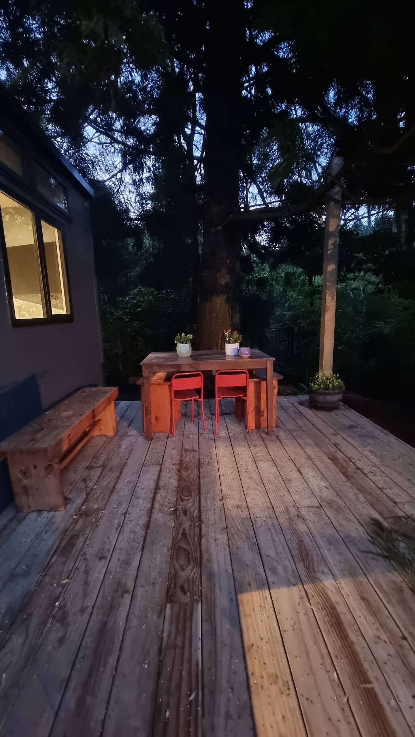 Opções para refeição ao ar livre