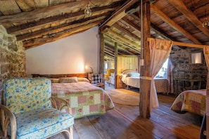 1 bedroom, iron/ironing board, bed sheets