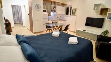 1 chambre, fer et planche Ă  repasser, lit parapluie, Wi-Fi