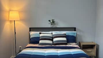 2 dormitorios, tabla de planchar con plancha, wifi y ropa de cama