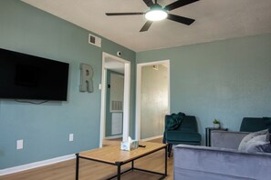 Smart-tv en een kantoor