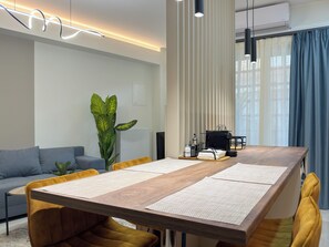 Dining - Modern Muse Two-Bedroom Apartment (Thessaloniki)