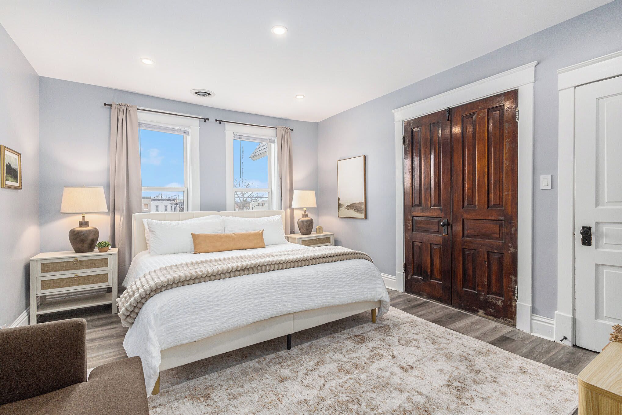 1 chambre, fer et planche à repasser, Wi-Fi, draps fournis