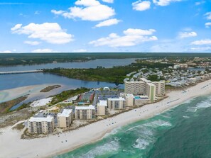 Accommodatie ligt op het strand