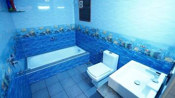Deluxe Villa, Hill View | Bathroom | Shower, towels, soap