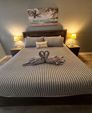 3 bedrooms, iron/ironing board, travel crib, free WiFi