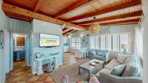 Smart TV, DVD player, video library