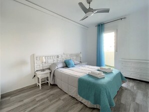 Apartamento | 2 dormitorios, mobiliario individual, ropa de cama