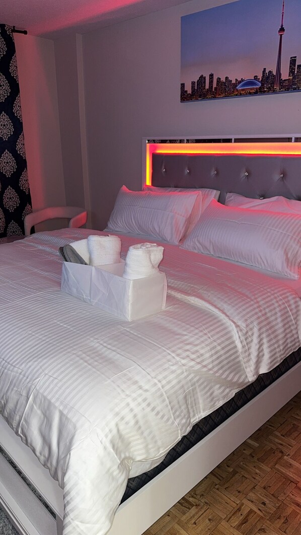 2 sovrum, strykjärn/strykbräda, wi-fi och sängkläder