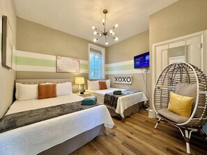 1 chambre, fer et planche à repasser, Wi-Fi gratuit, draps fournis