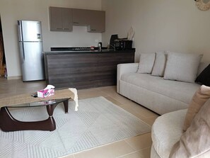 Chalet, 2 Bedrooms, Smoking, Balcony | Living room - Kastra, Azha Sokhna Near Beach (Ataqah)