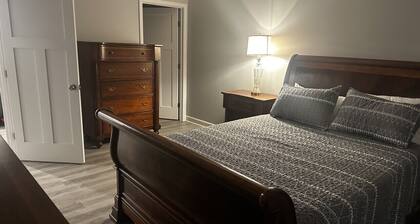 The Snowman Suite - newly constructed home with a water front view.