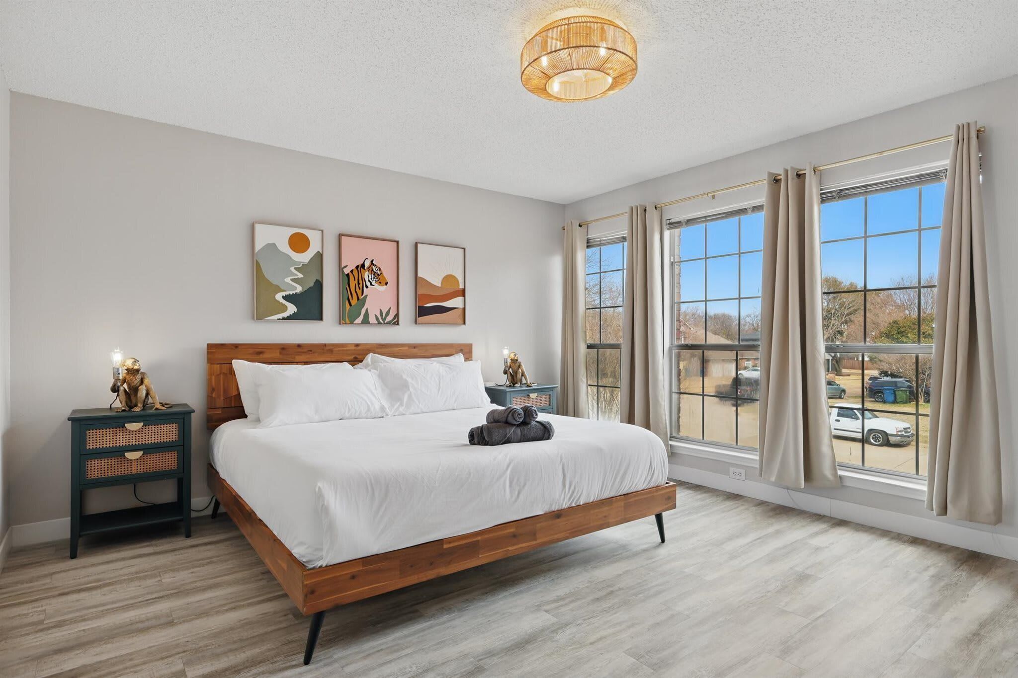 4 soverom, strykejern/-brett, reiseseng for barn og wi-fi