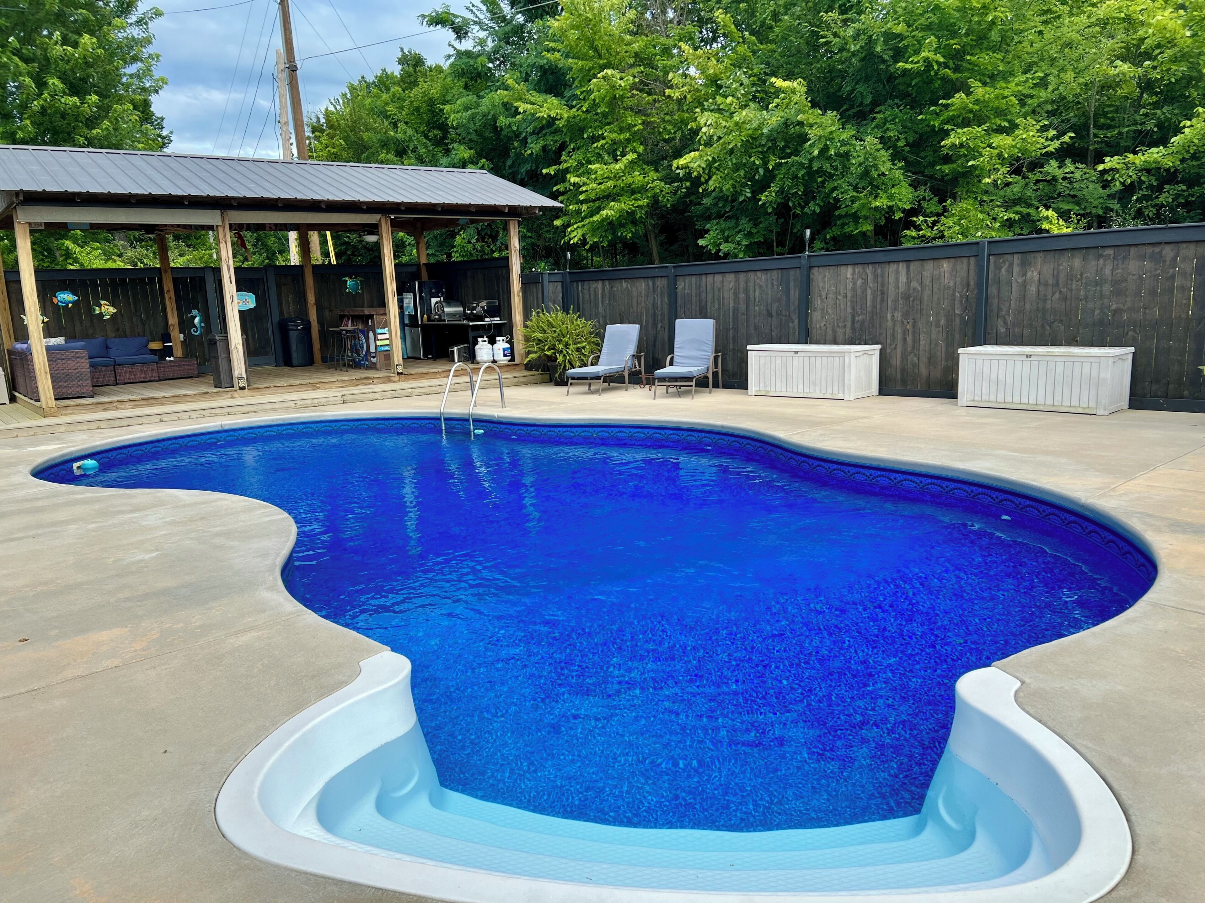 Outdoor pool
