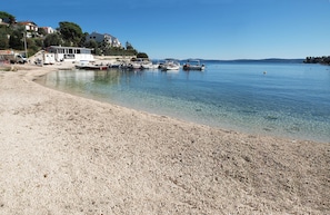 Tæt på stranden, liggestole