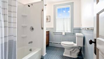House, Multiple Beds, Balcony, Garden View (Sandpiper by the Sea) | Bathroom | Combined shower/tub, hair dryer, towels