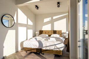 1 habitación y ropa de cama