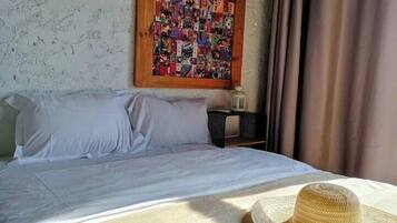 2 soverom, strykejern/-brett, reiseseng for barn og wi-fi